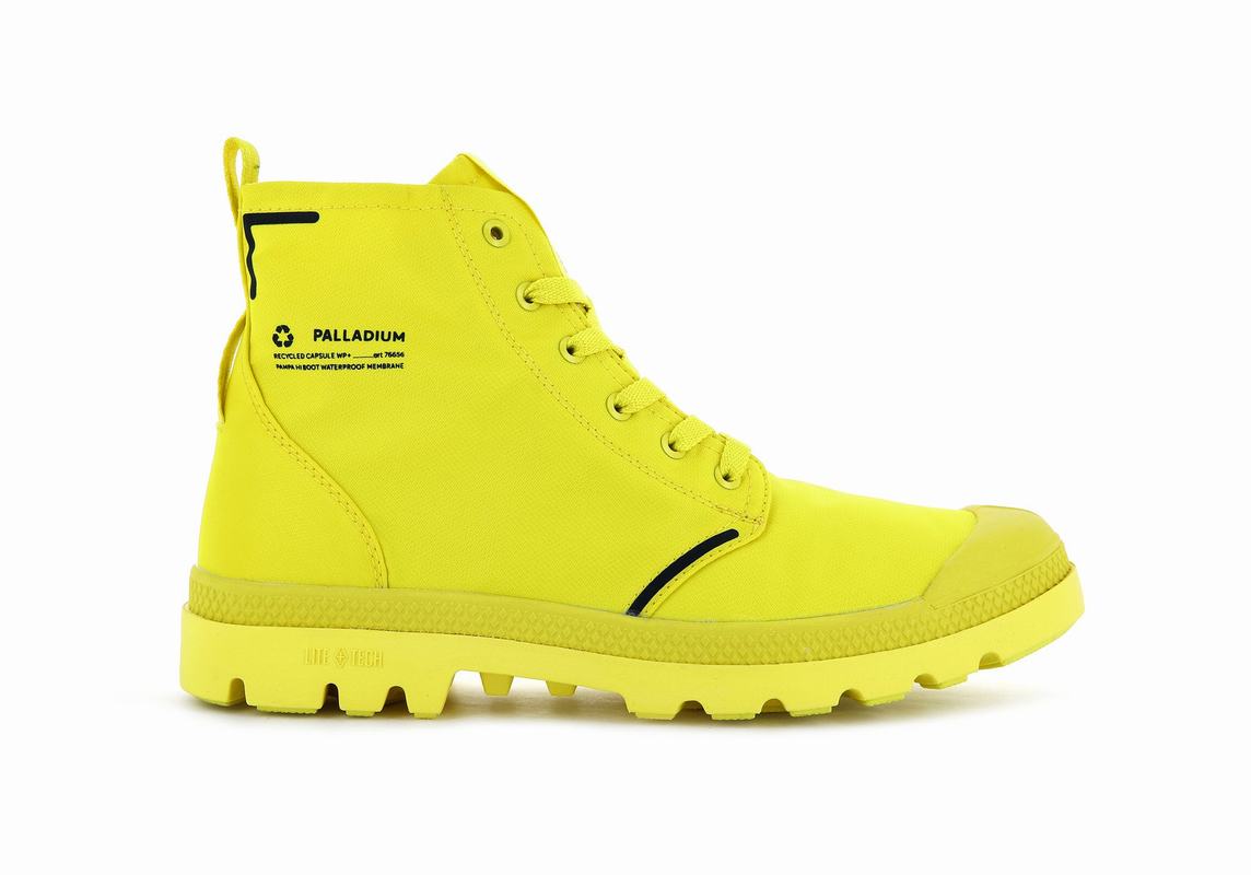 Botas Palladium Pampa Lite+ Recycle Wp+ Waterproof Hombre - Amarillo ||SPRF-98752||